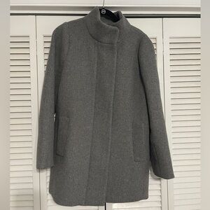 J Crew Gray Wool Women's Coat